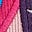 Schürzenkleid aus Cord mit Applikationen-Formica-Rosa Schmetterling