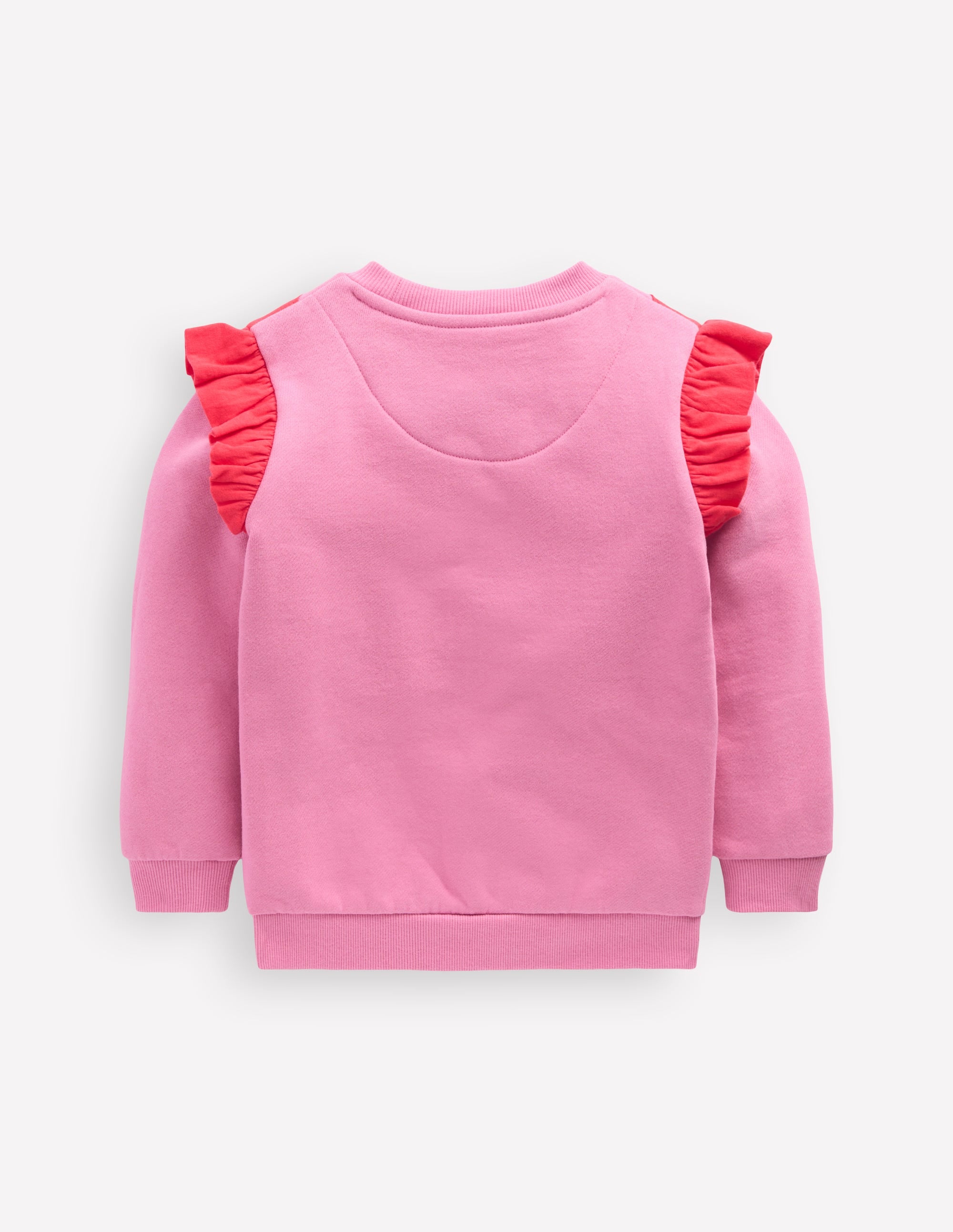 Sweatshirt mit Applikation-Formica-Rosa Schmetterling - Image 2