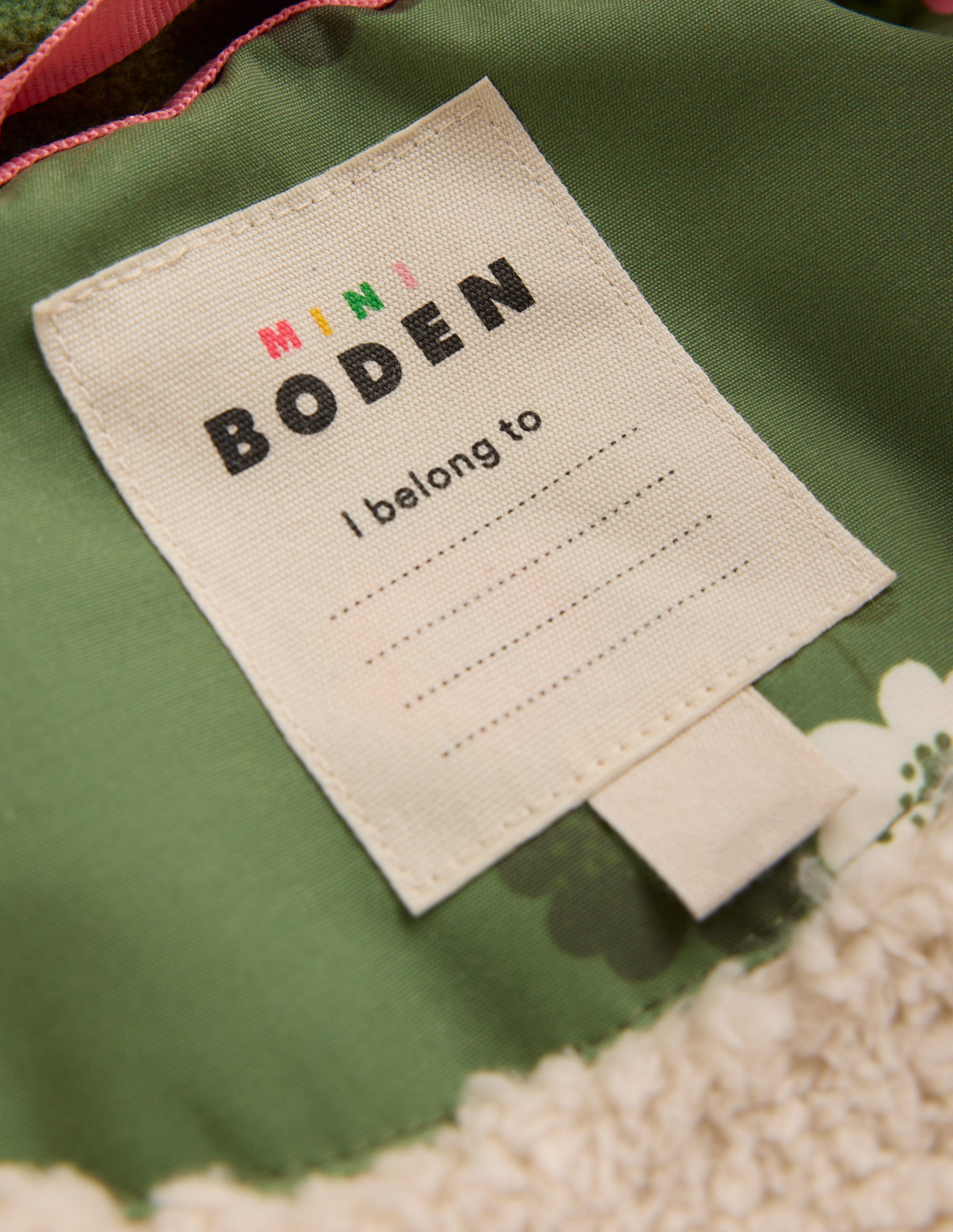 Joni Gesteppter Parka-Grün Geblümt - Image 4