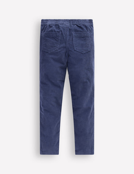 Neue Cord-Leggings-Schuluniform-Marineblau