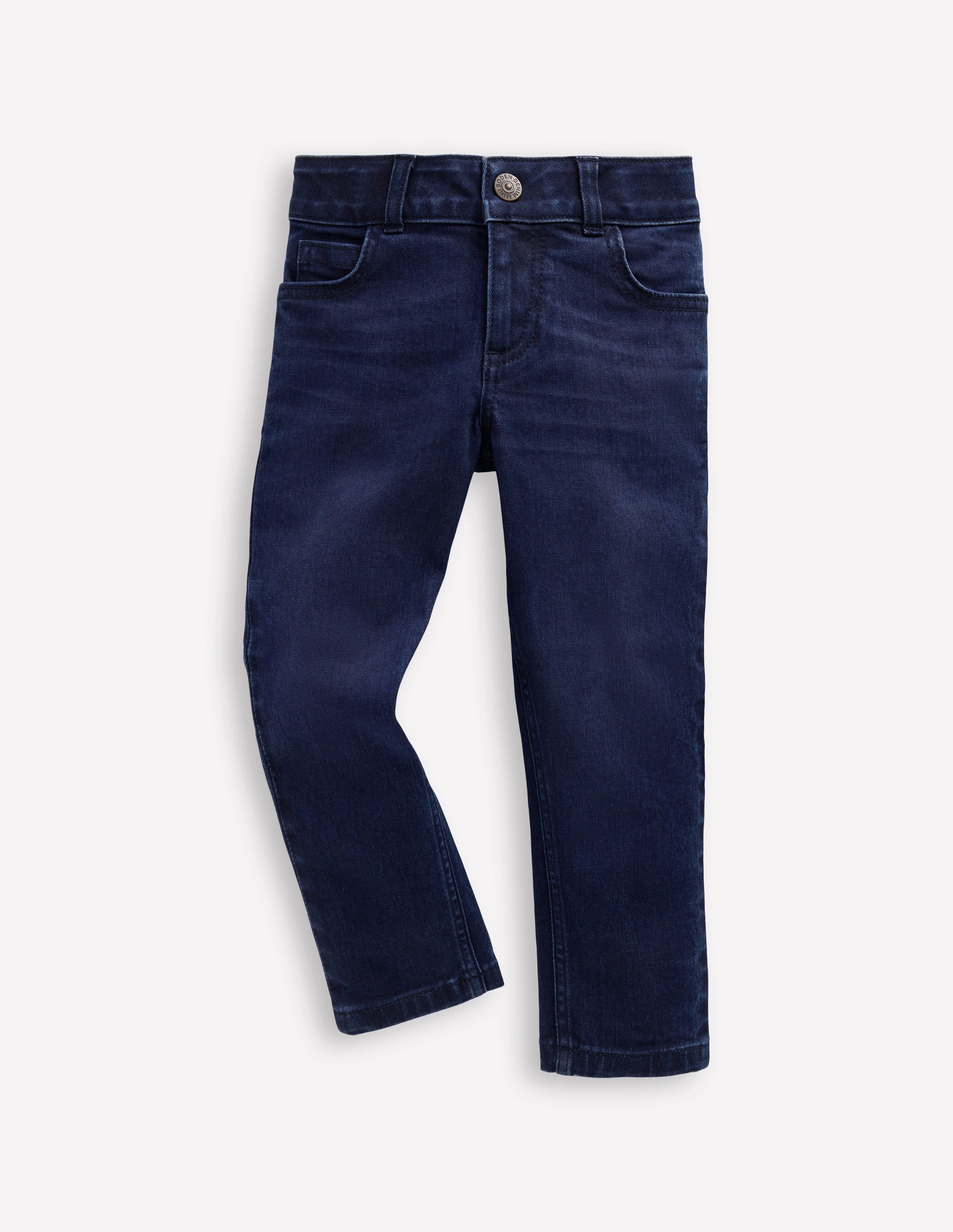 Eng anliegende Adventure-Flex-Jeans-Dunkel Vintage Denim - Image 1