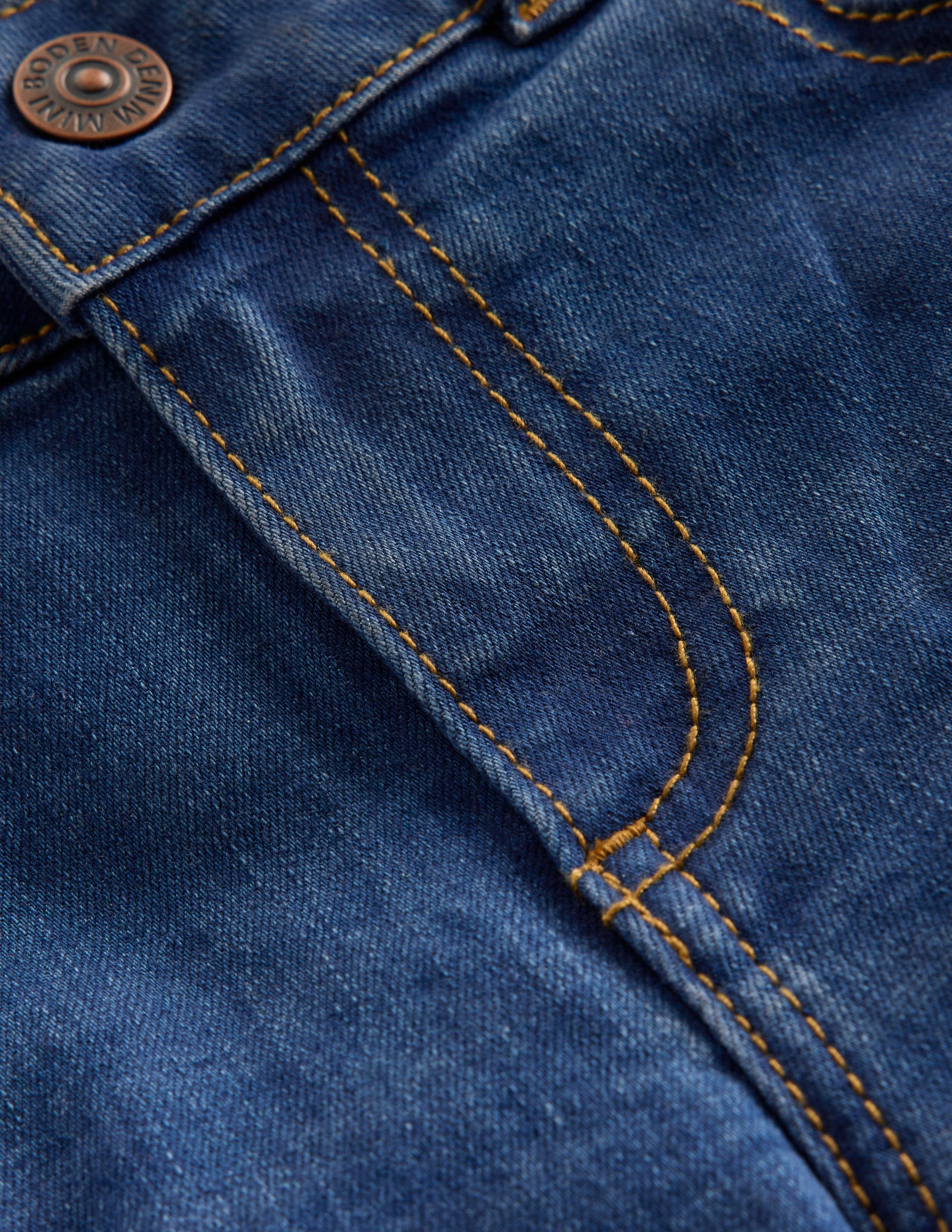 Eng anliegende Adventure-Flex-Jeans-Mittlere Mischung Denim-3