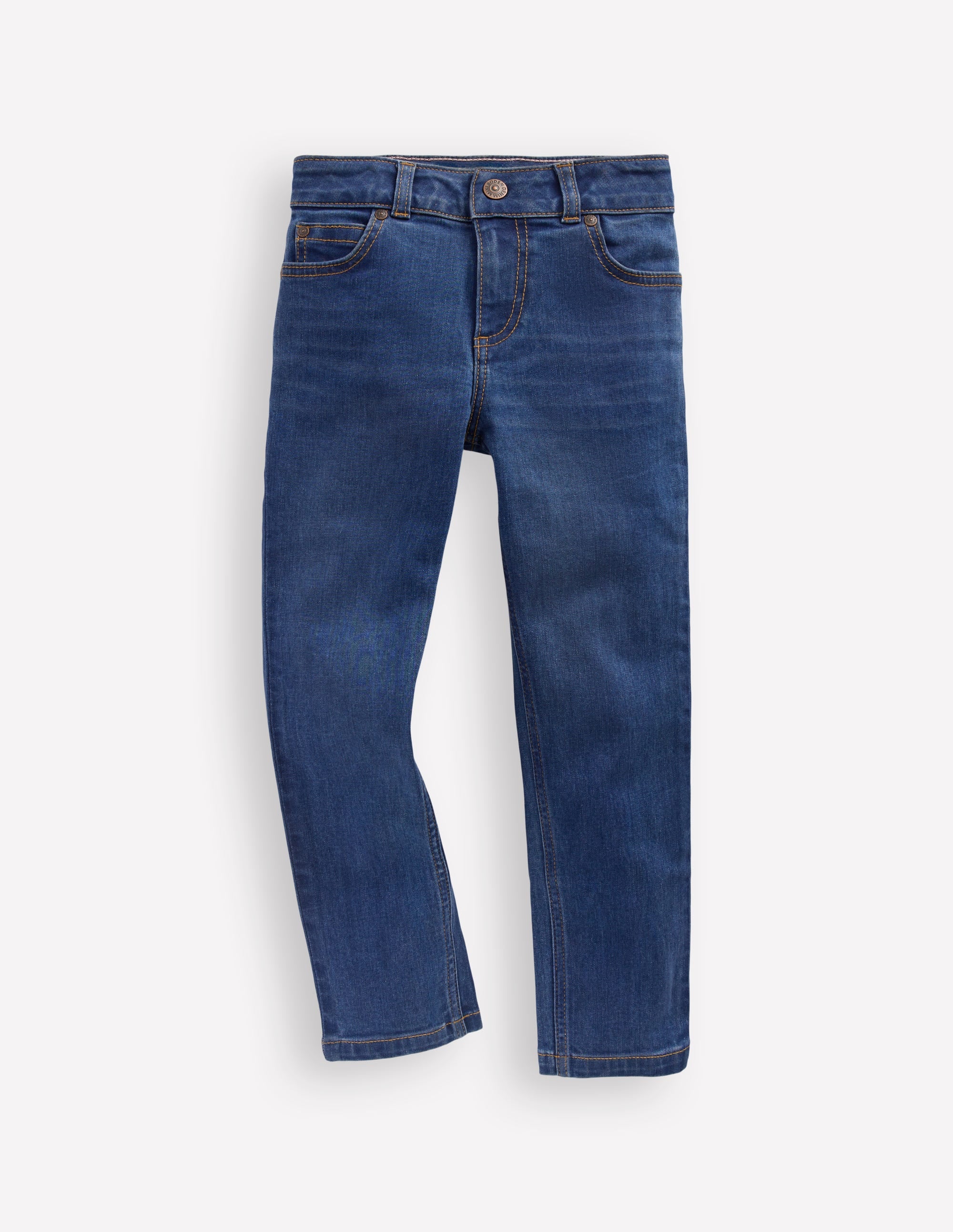 Eng anliegende Adventure-Flex-Jeans-Mittlere Mischung Denim - Image 1