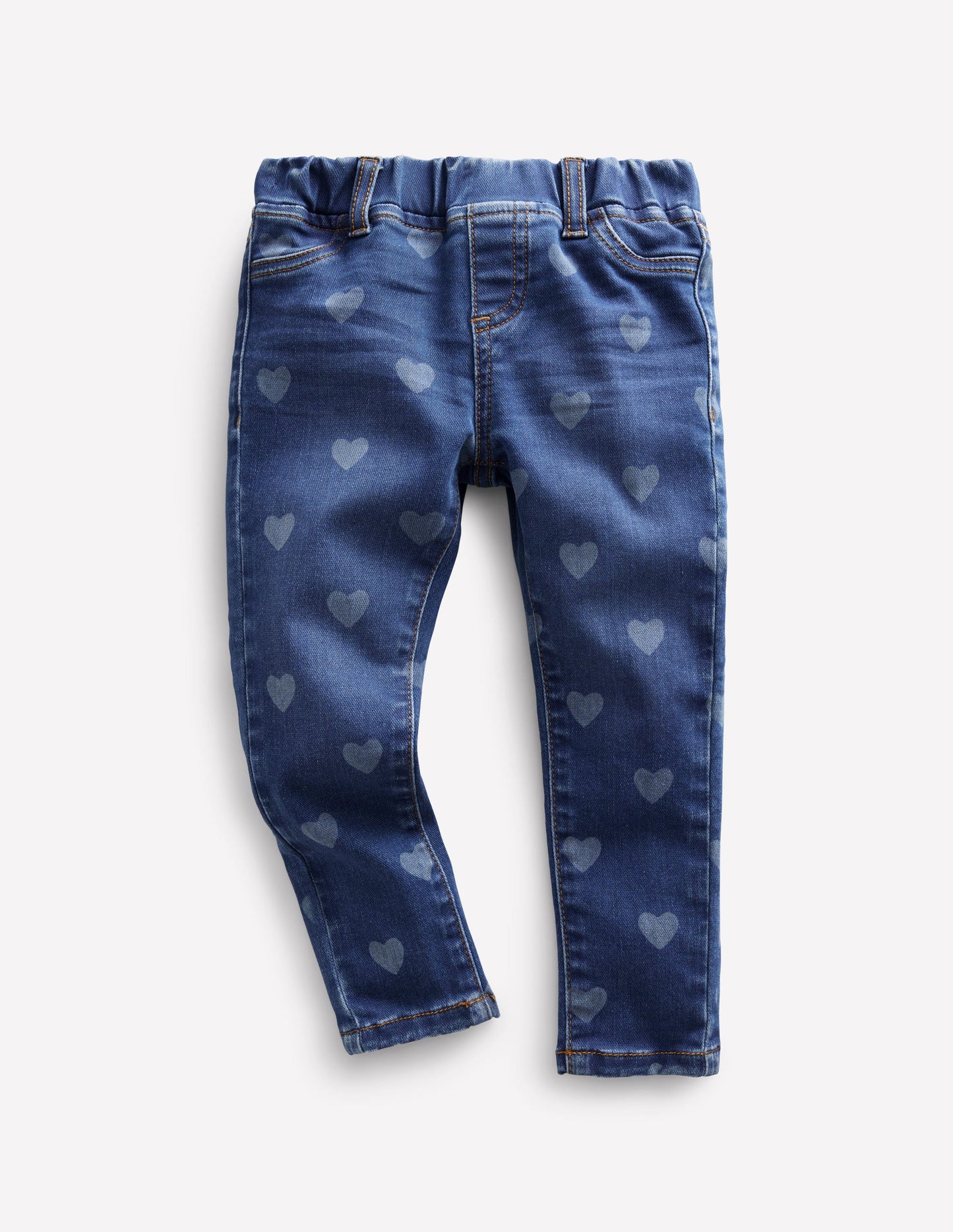 Legging en jean taillé pour l'aventure-Cœur vintage moyen