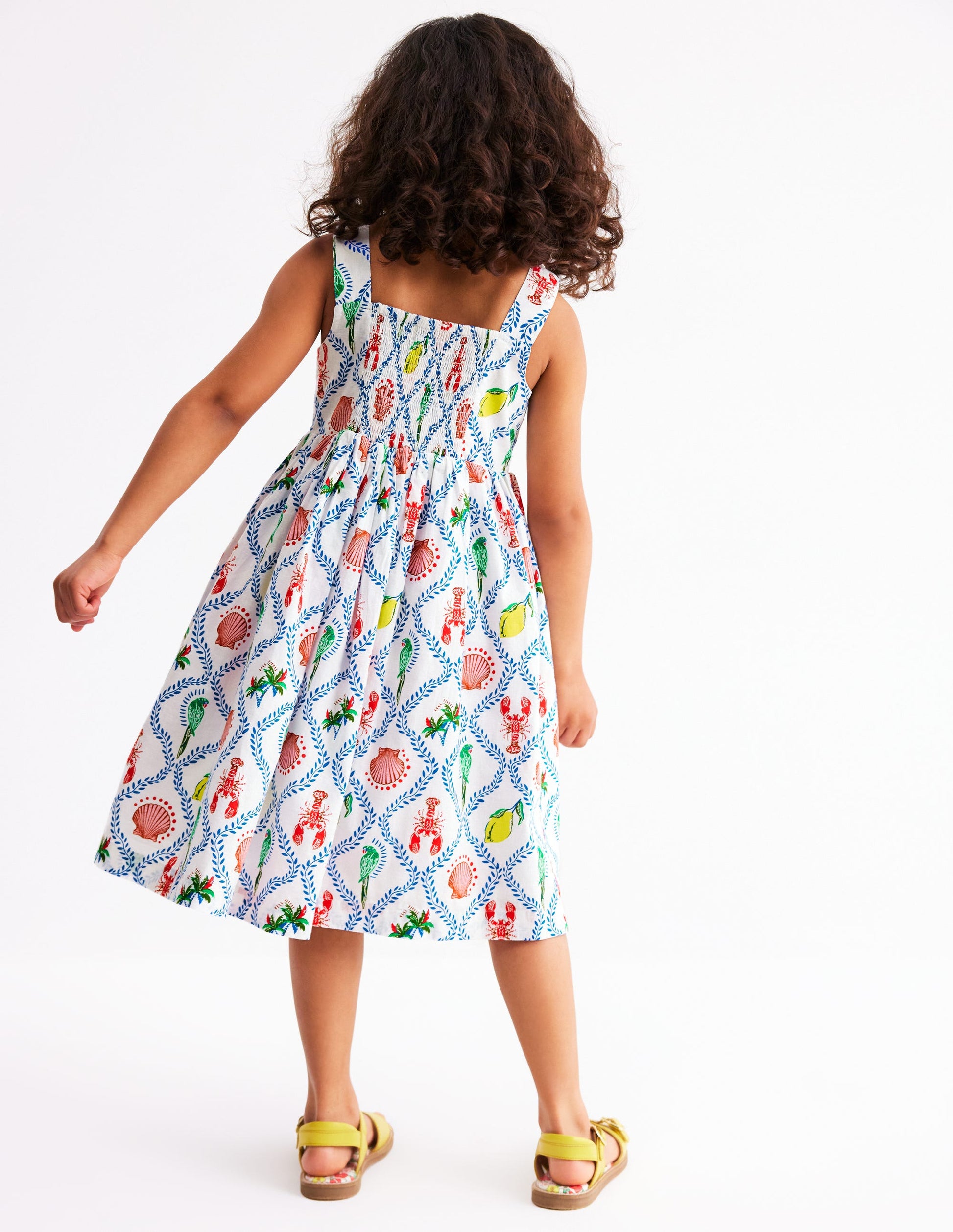 Robe Remy boutonnée-Motif Holiday Tile multi-2