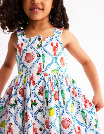 Robe Remy boutonnée-Motif Holiday Tile multi-3