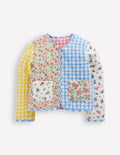 Aurore Reversible Jacket-Patchwork Floral