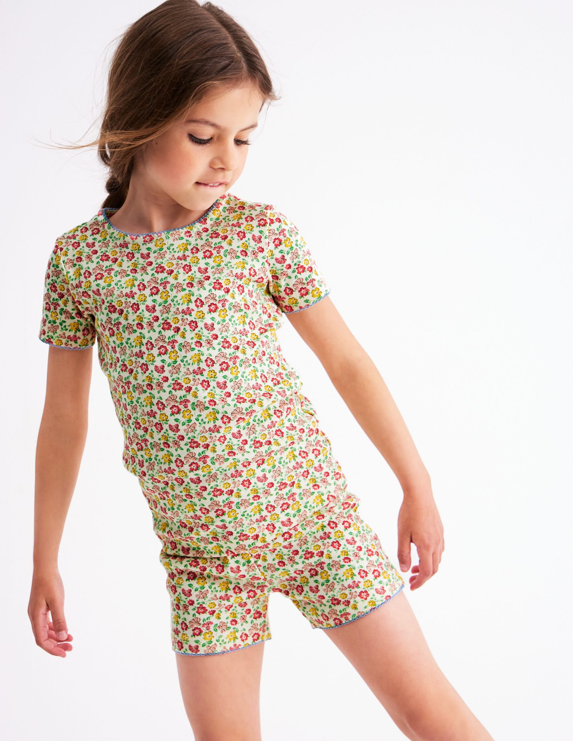 Pyjama court douillet-Motif Summer Flowerbed multi - Image 1