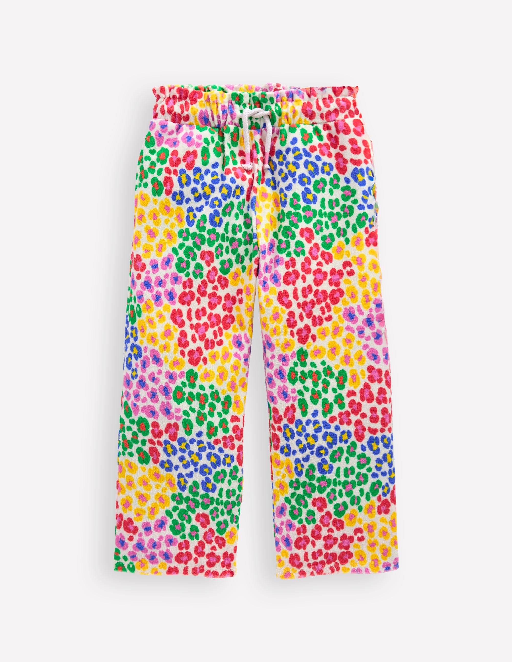 Pantalon en éponge-Léopard arc-en-ciel multi - Image 1