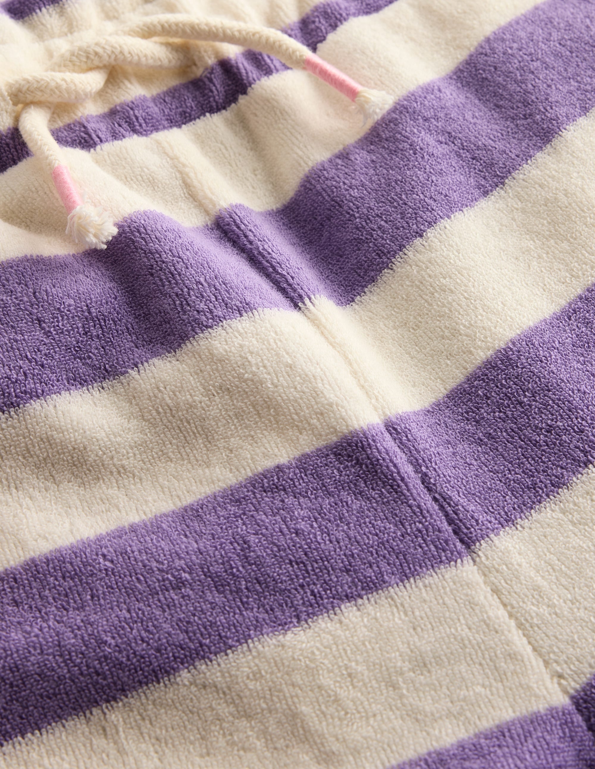 Pantalon en éponge-Ivoire doux/violet aster - Image 3