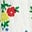 Doppeltuch-Kleid mit Puffärmeln-Bunt Karomuster