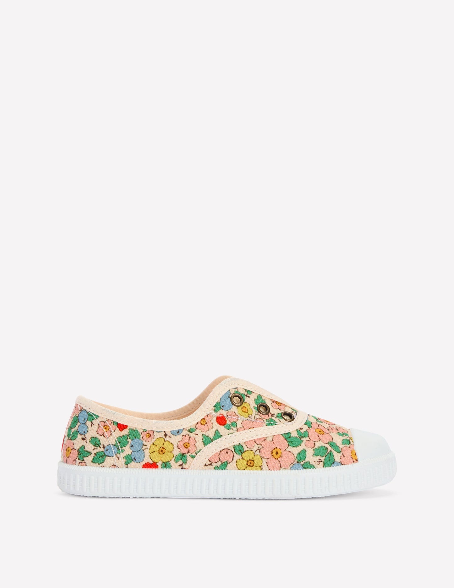 Chaussures sans lacets en toile à enfiler-Bunt Floral