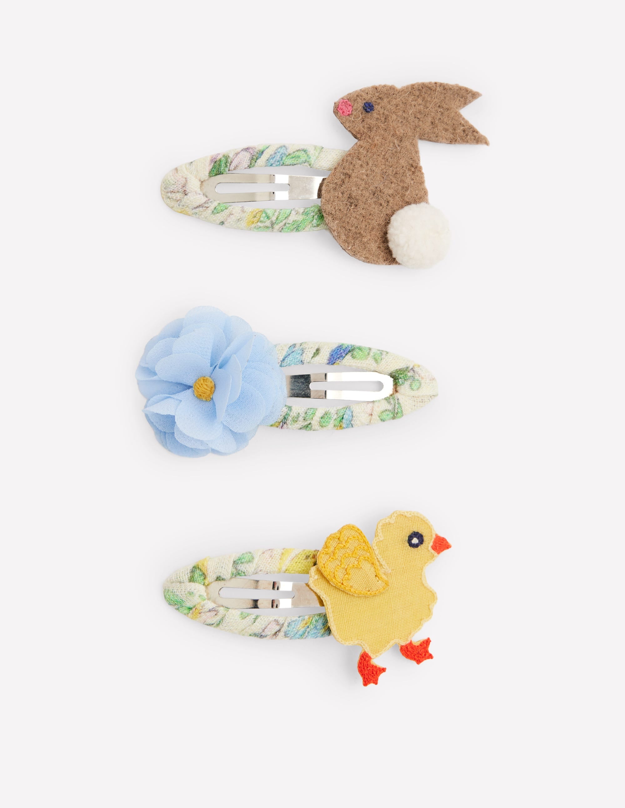 3 barrettes à cheveux-Animaux de Pâques - Image 1
