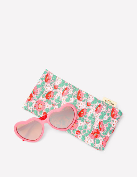 Fun Sunglasses-Pink Hearts