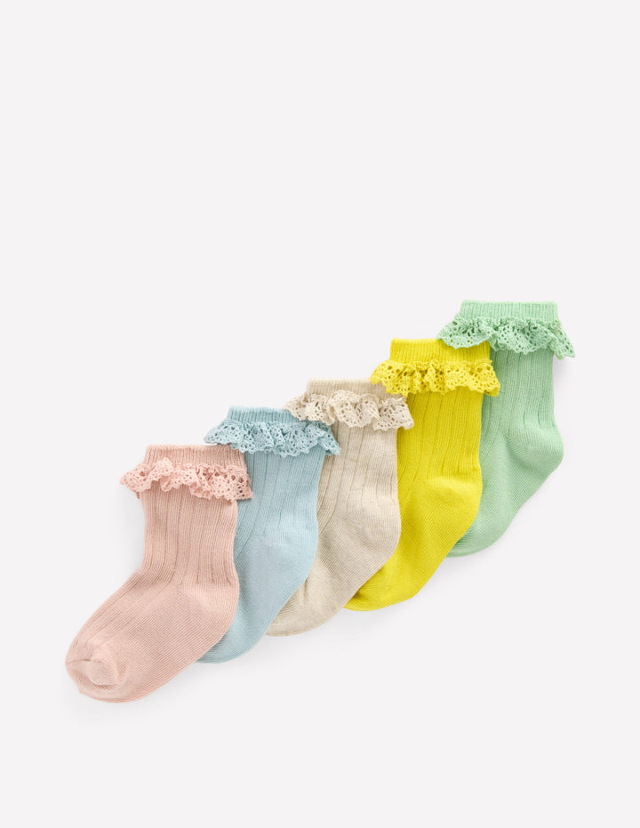Baby-Socken im 5er-Pack-Bunt
