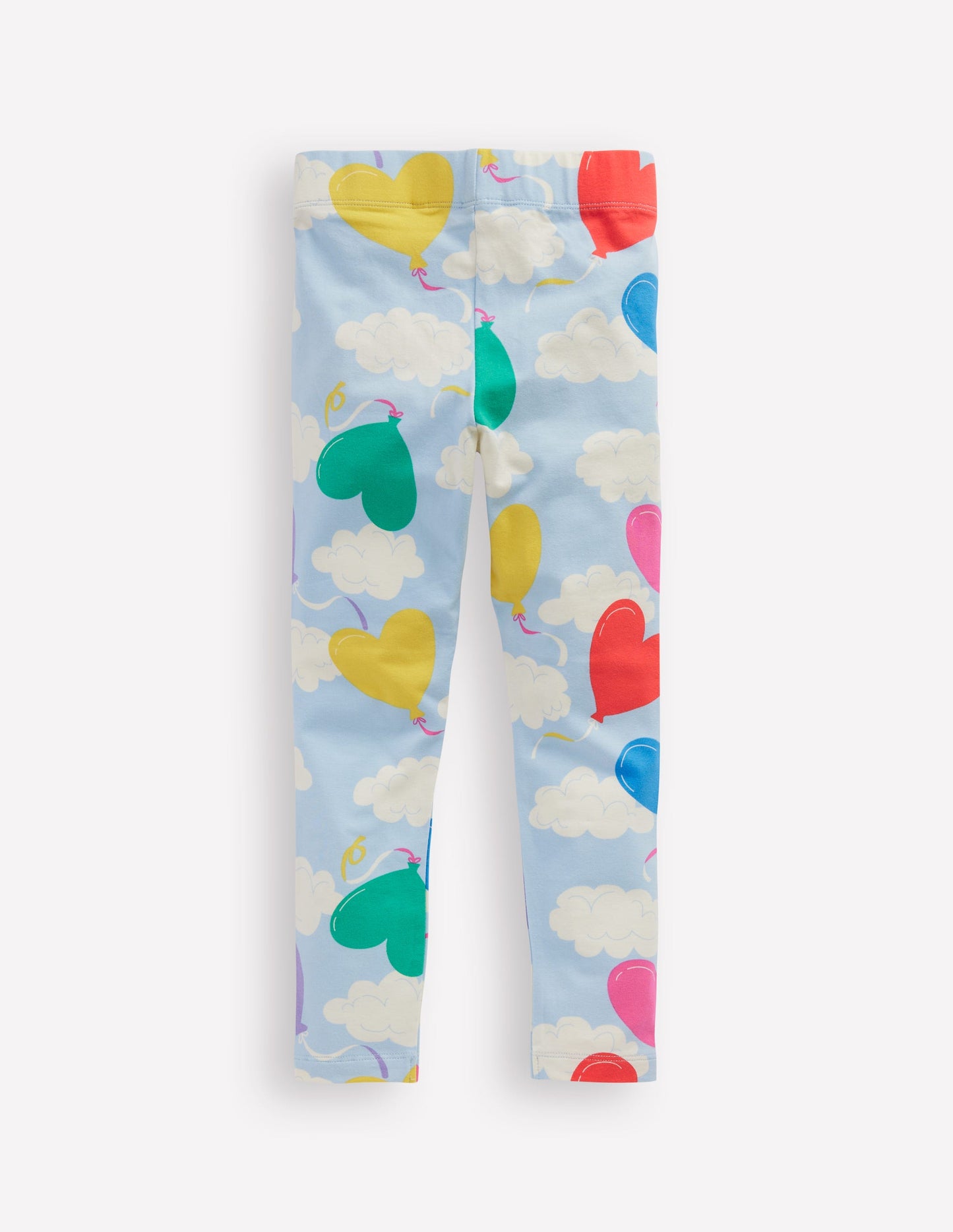 Lustige Leggings-Nebligblau Ballon Himmel