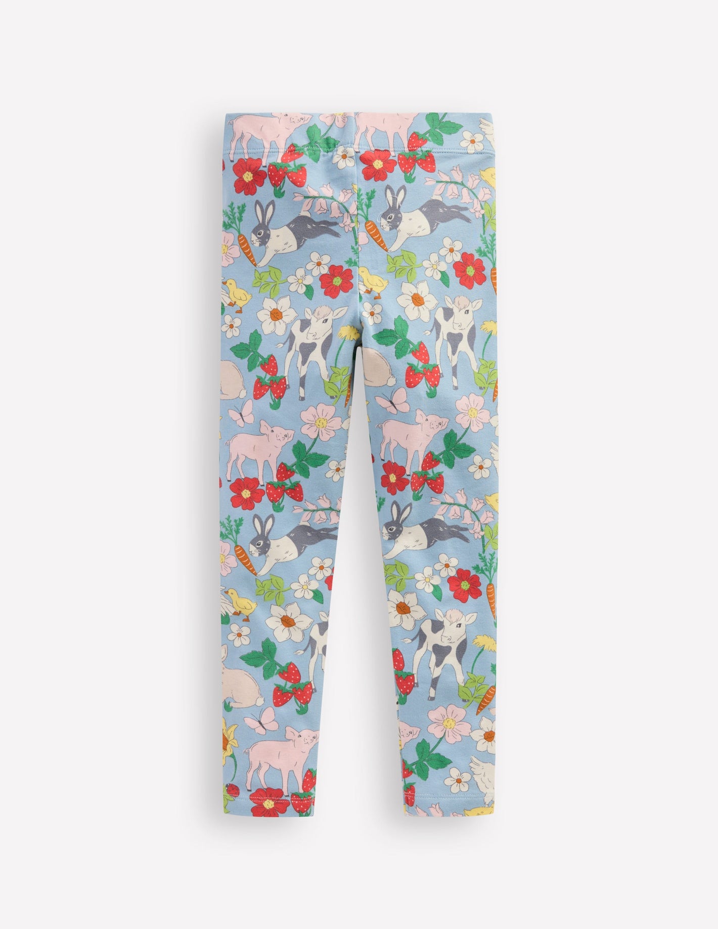 Lustige Leggings-Blau Frühlingswiese