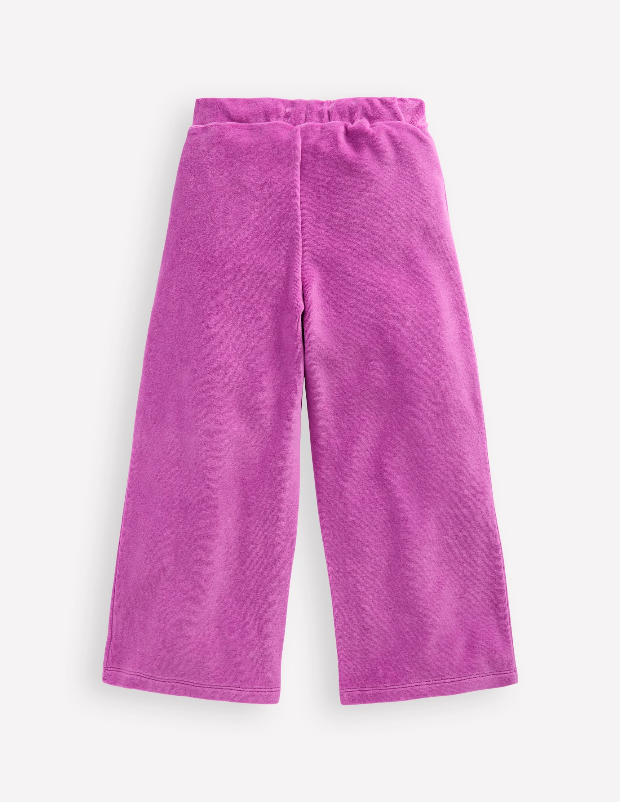 Samt-Jogginghose mit Herztasche-Fingerhut-Lila - Image 2