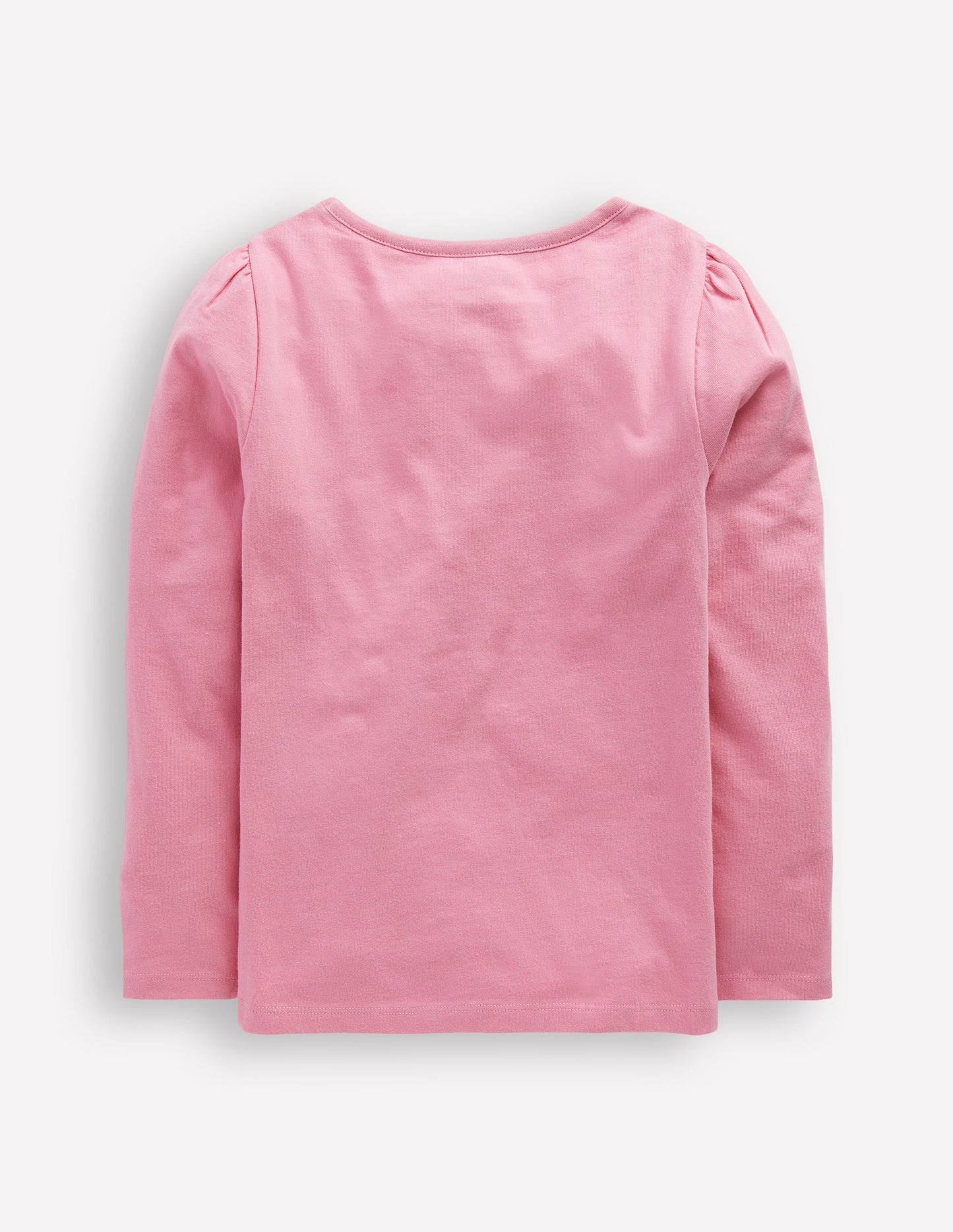 Superstitch Puff Sleeve Top-Bubblegum Pink Bunnies