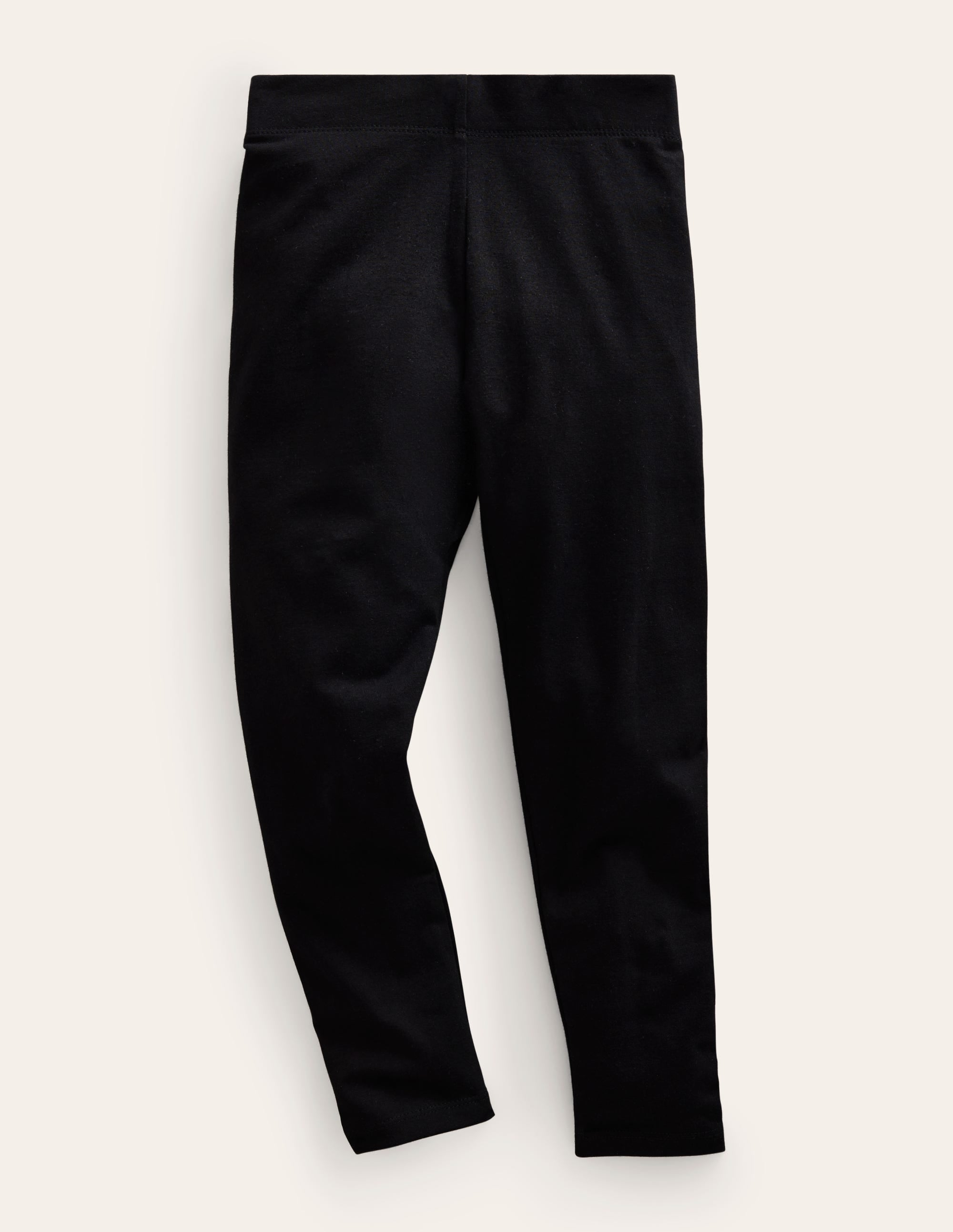Einfarbige Leggings-Schwarz - Image 1