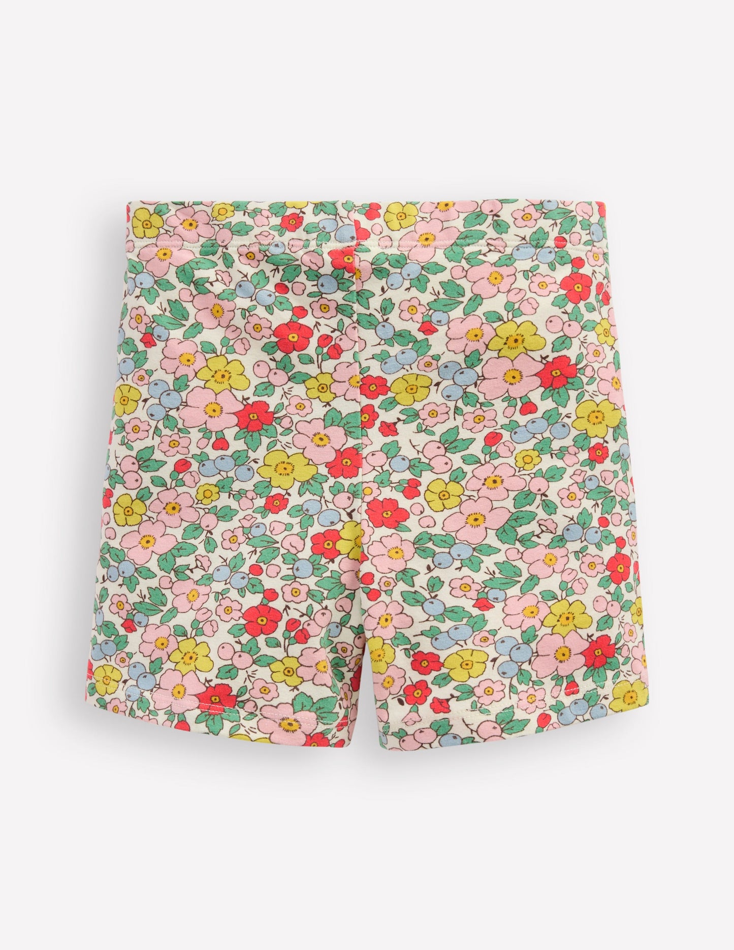 Radlerhose-Vanille Apfelblüte Blumenmuster