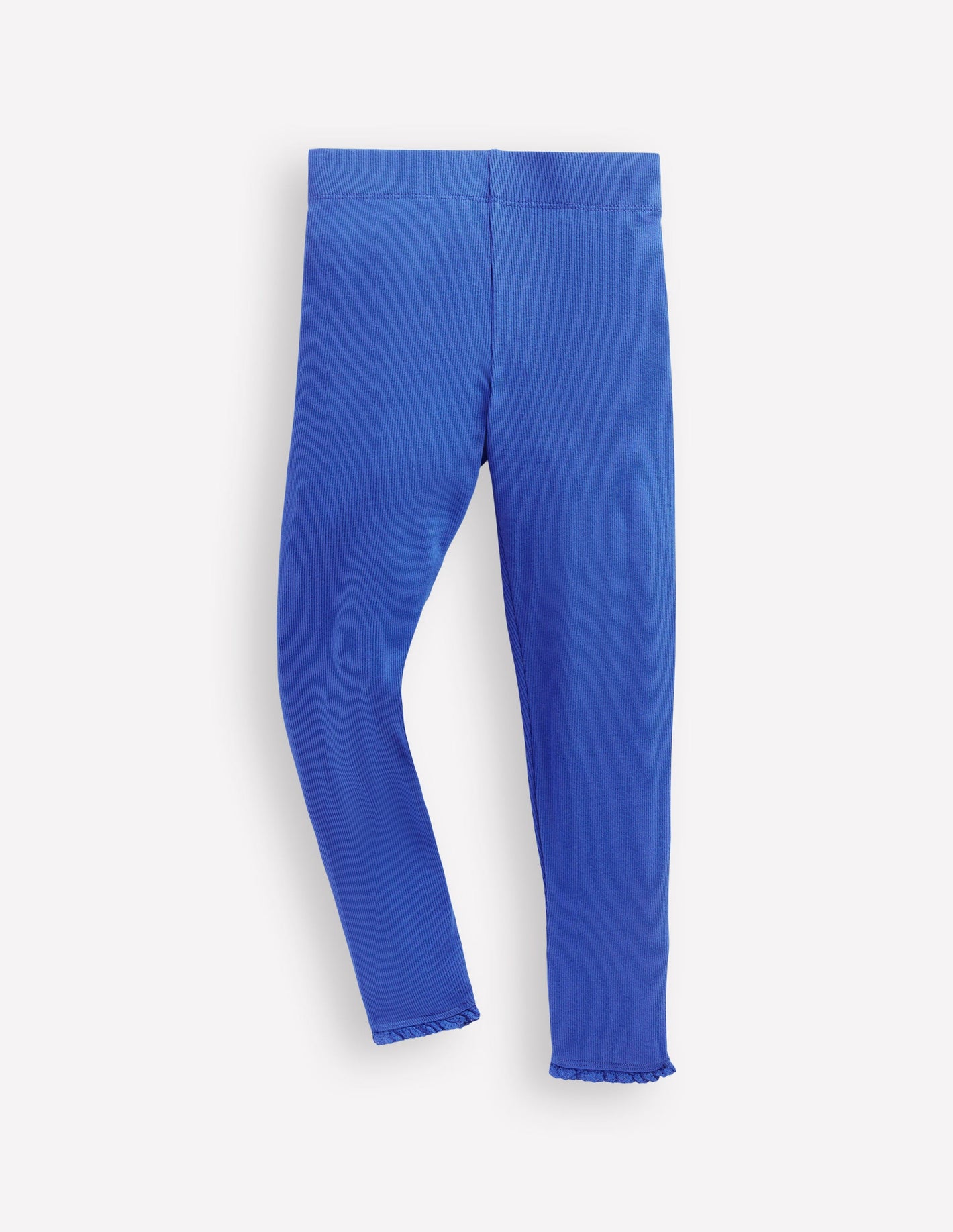 Gerippte Leggings-Blauhäher