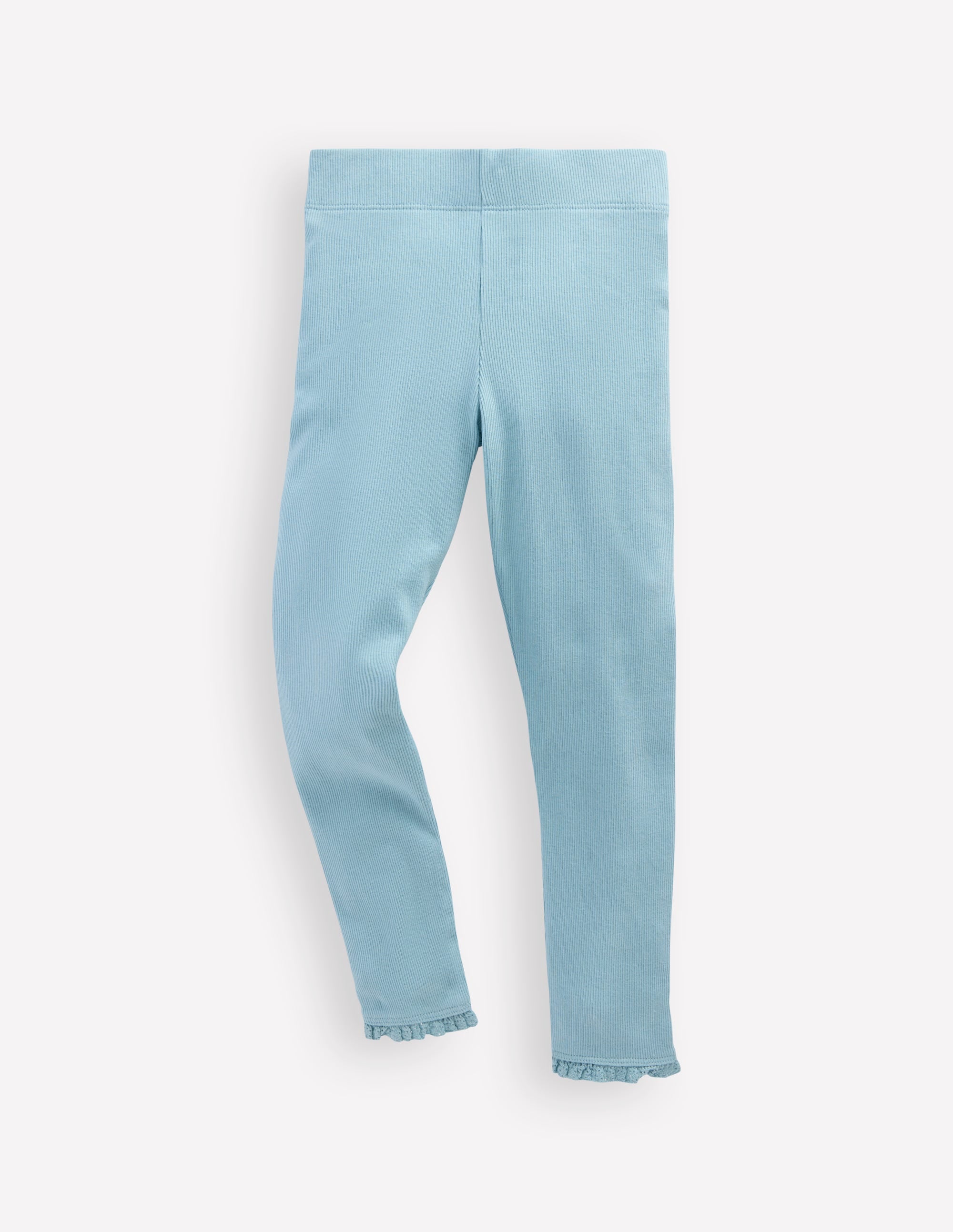 Gerippte Leggings-Vintage Blau - Image 1