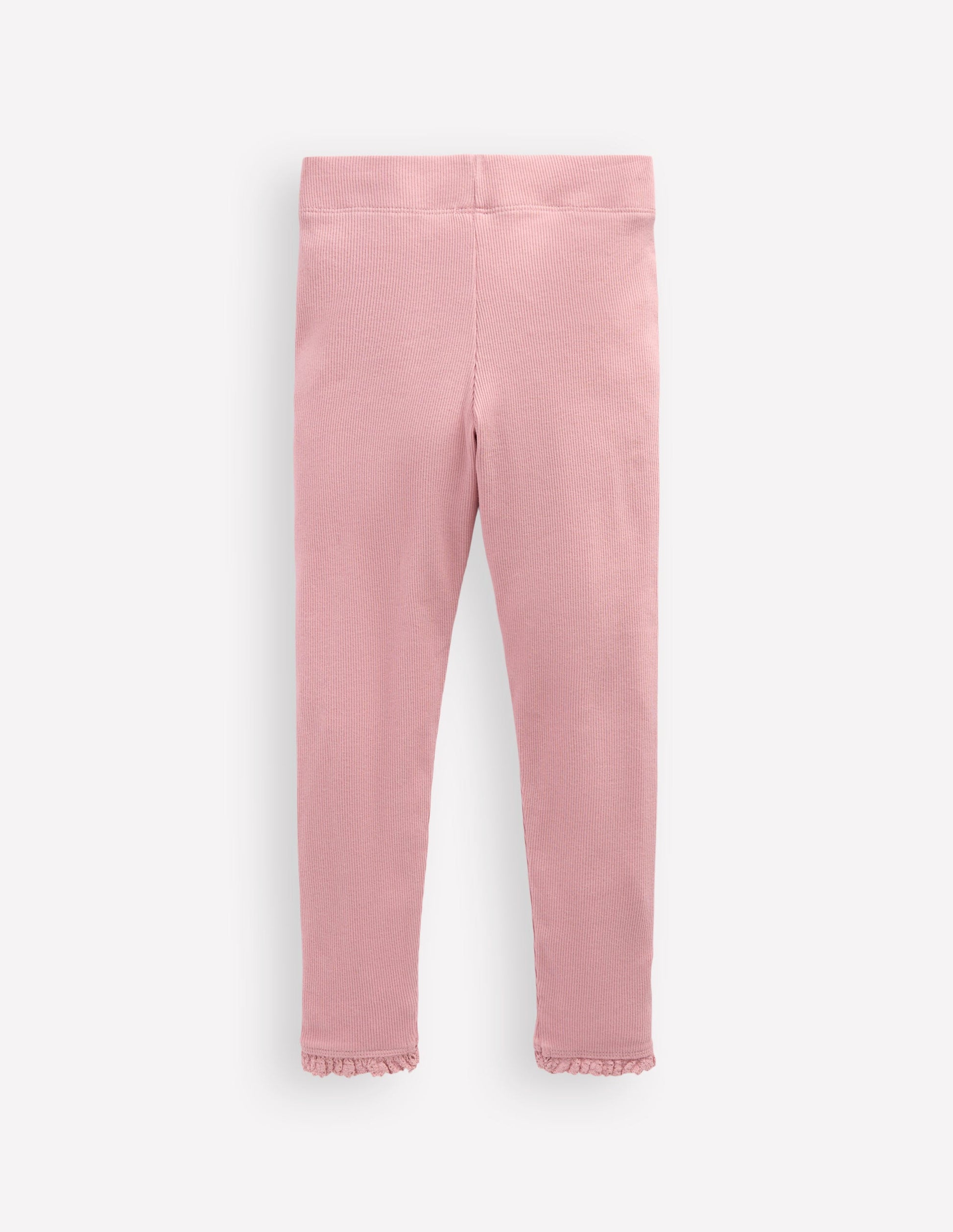 Gerippte Baumwoll-Leggings-Vintage-Rosa-2