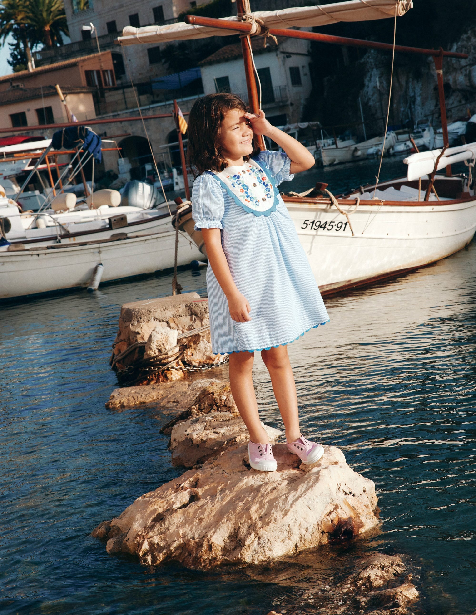 Kleid mit bestickter Passe-Big Ben - Image 4
