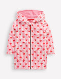 Romie Frottee-Badeponcho mit Reißverschluss-Festivalrosa Riesengänseblümchen