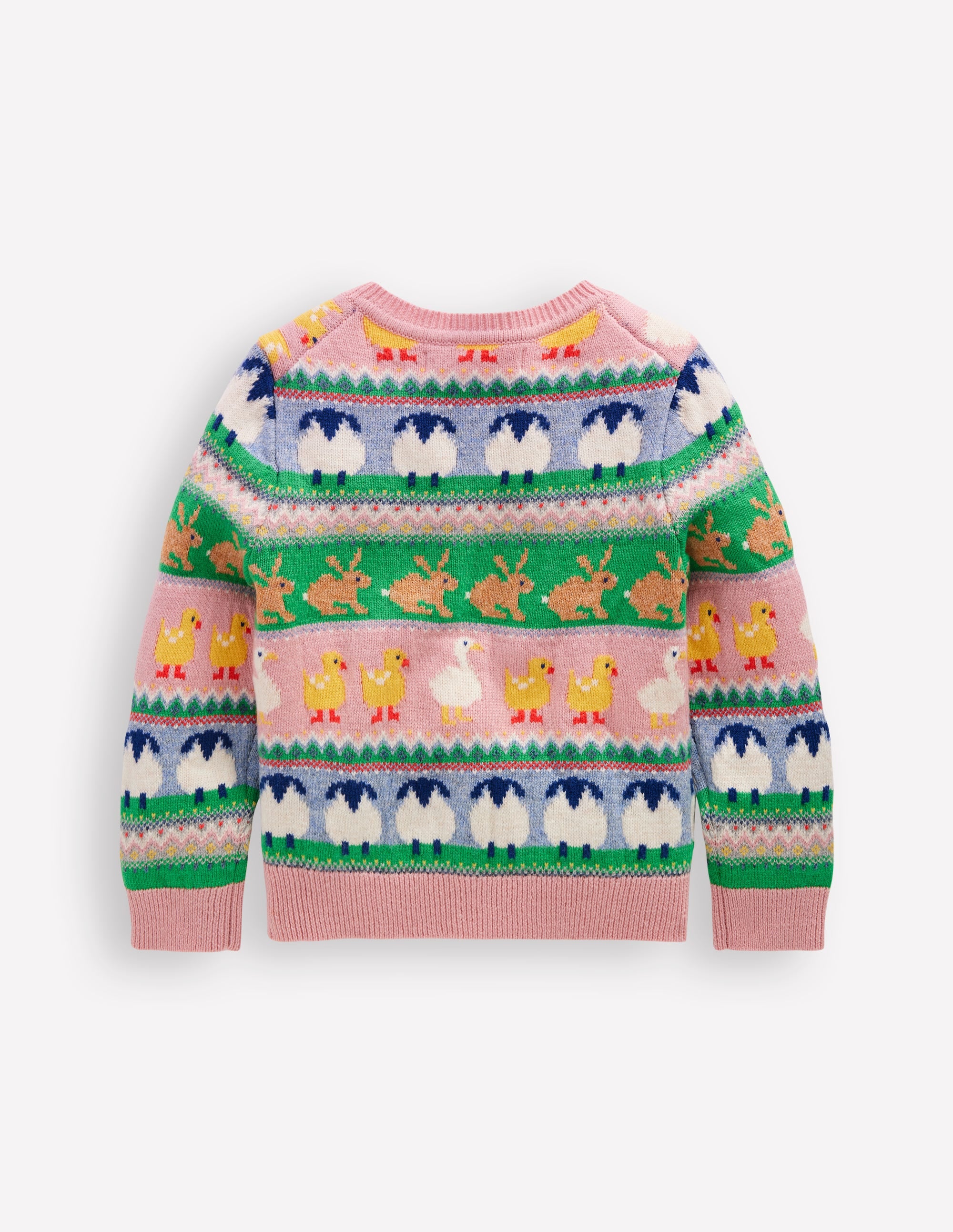 Edie Fair-Isle-Strickjacke-Ostern Fair-Isle - Image 2