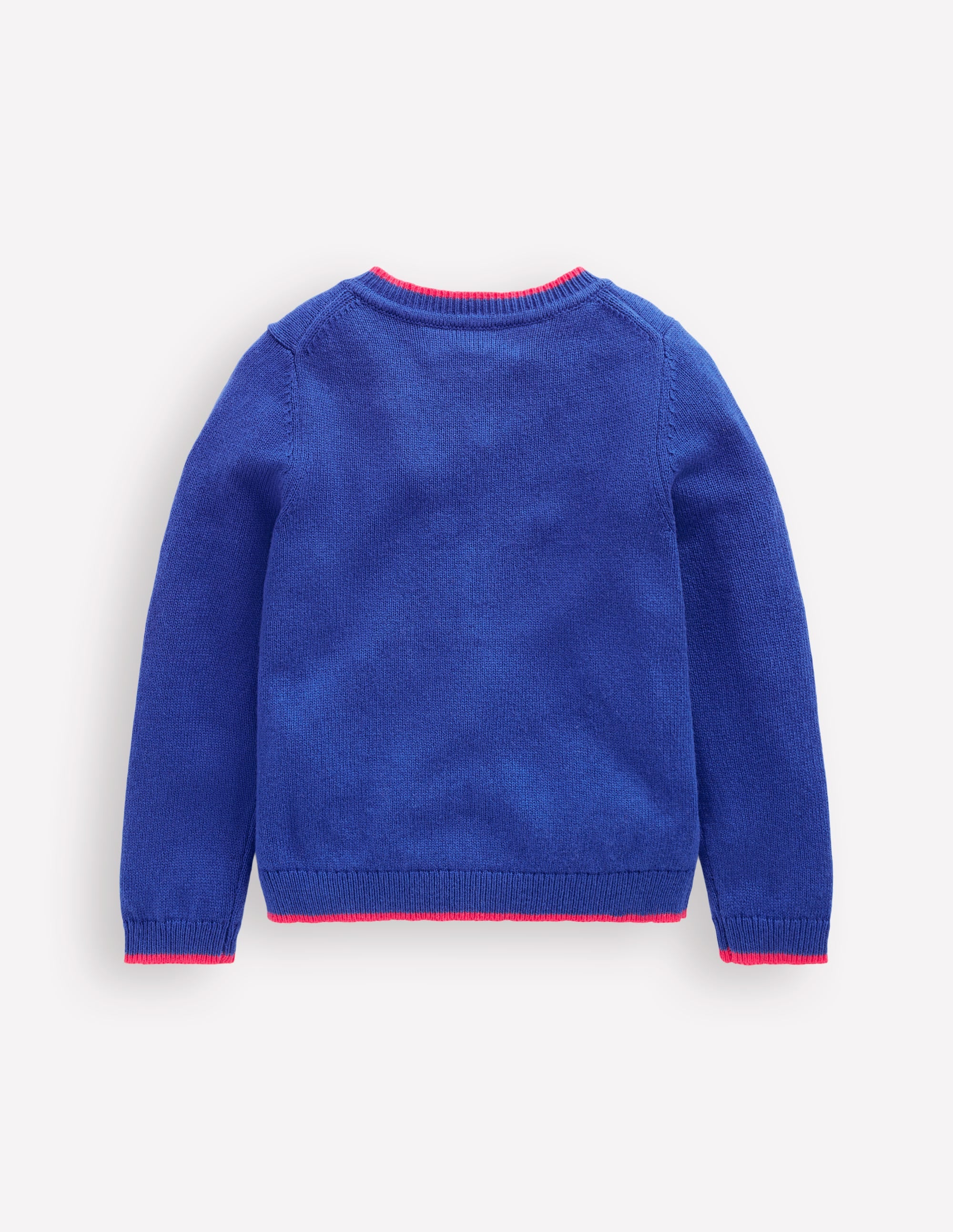 Evelyn Strickjacke mit lustigem Motiv-Reiherblau Schleife - Image 2