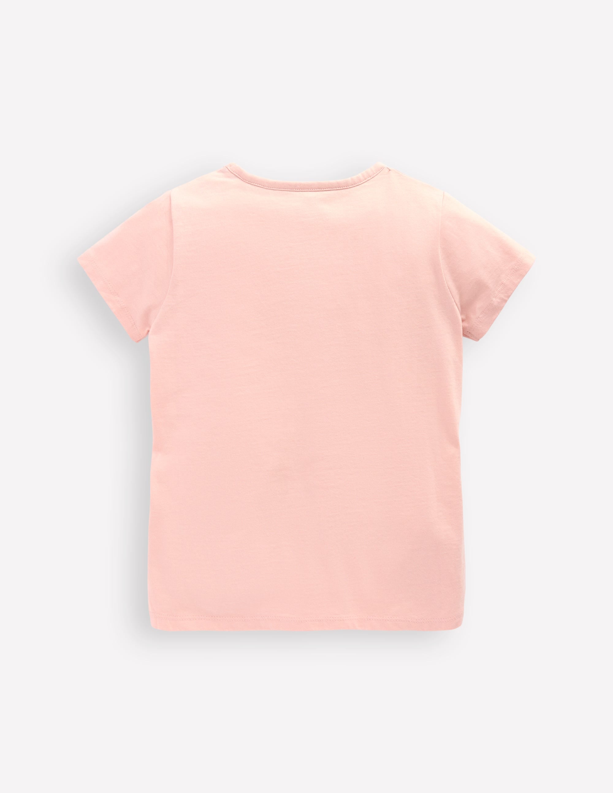 T-Shirt mit Applikation-Kreiderosa Meerjungfrau - Image 2