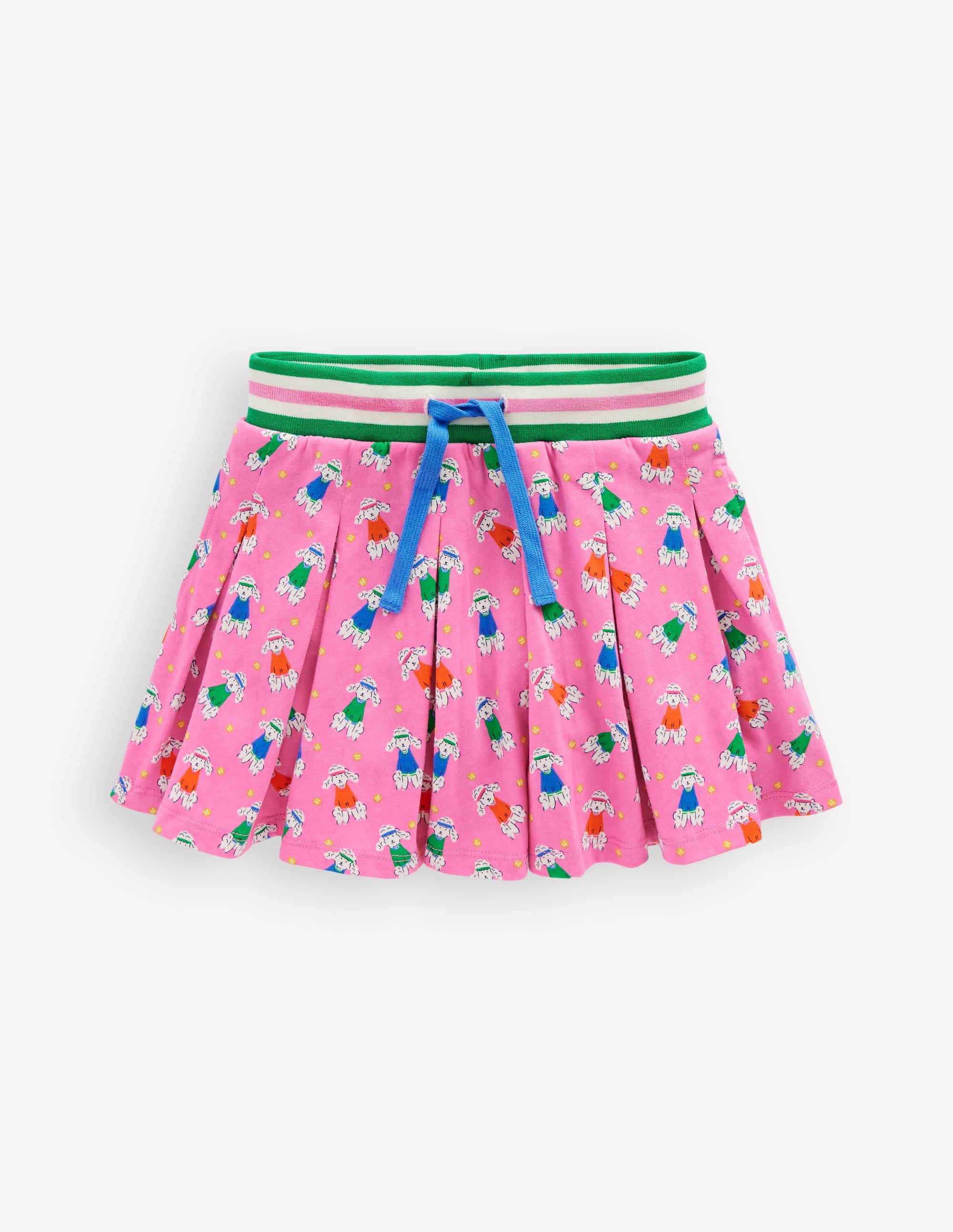 Plissierter Jersey-Skort-Cosmeen-Pink Sportlicher Pudel - Image 1