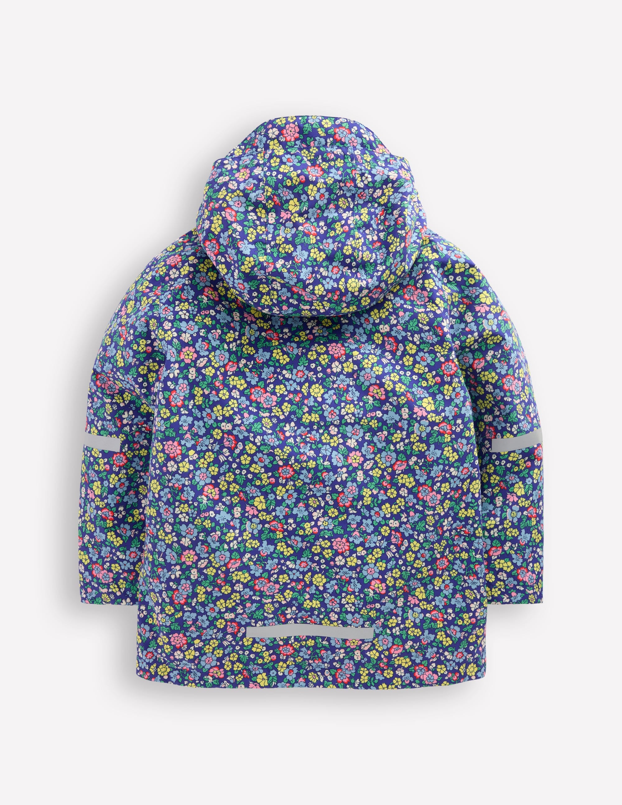 Ciré imperméable-Bleu saphir, fleurs nautiques - Image 2