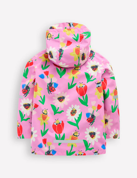 Ciré imperméable-Motif Spring Garden rose