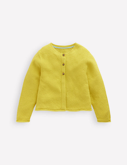 Gilet en coton pour tous les jours-Jaune Citron