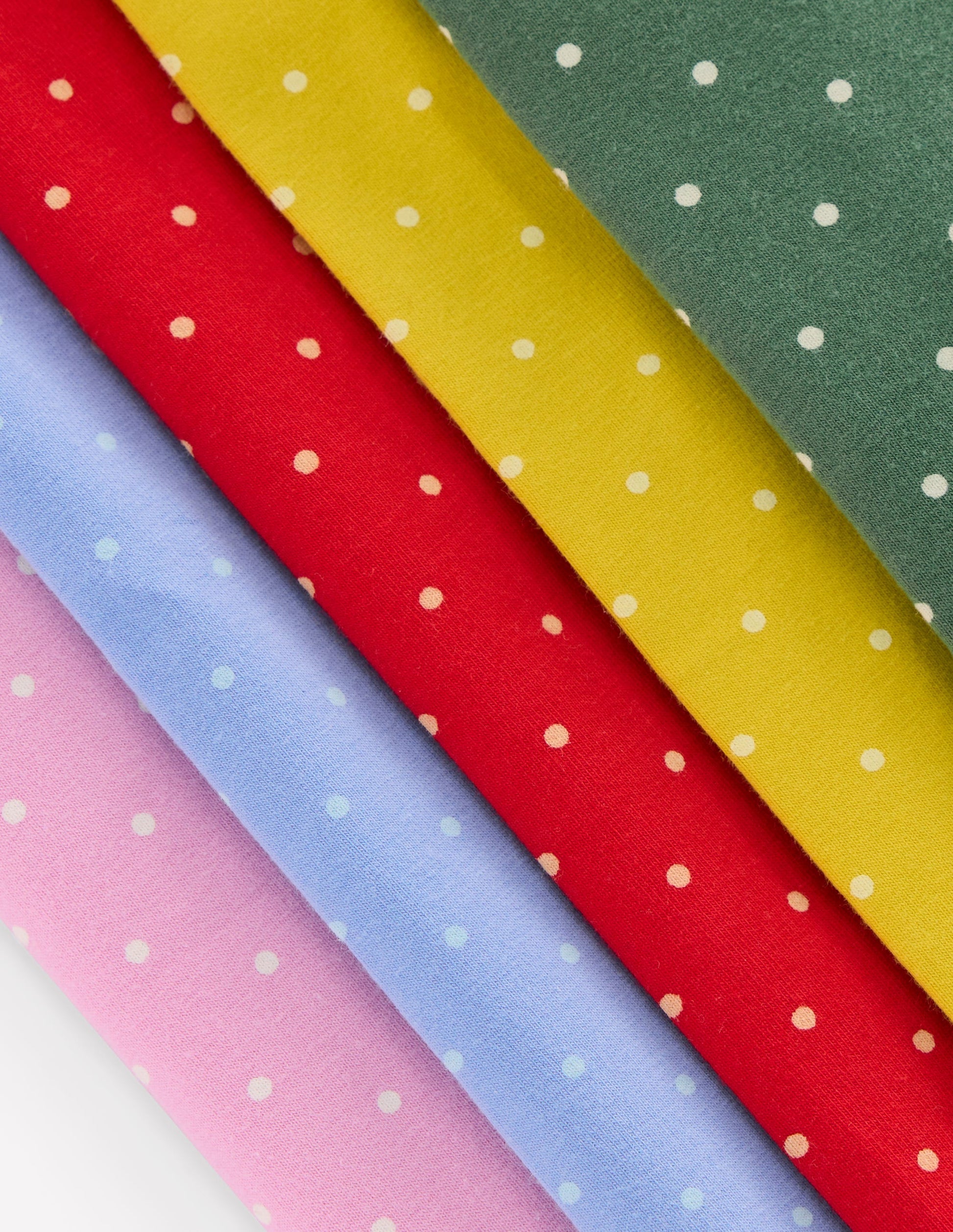 5-Pack Cropped Leggings-Multi Spot-2