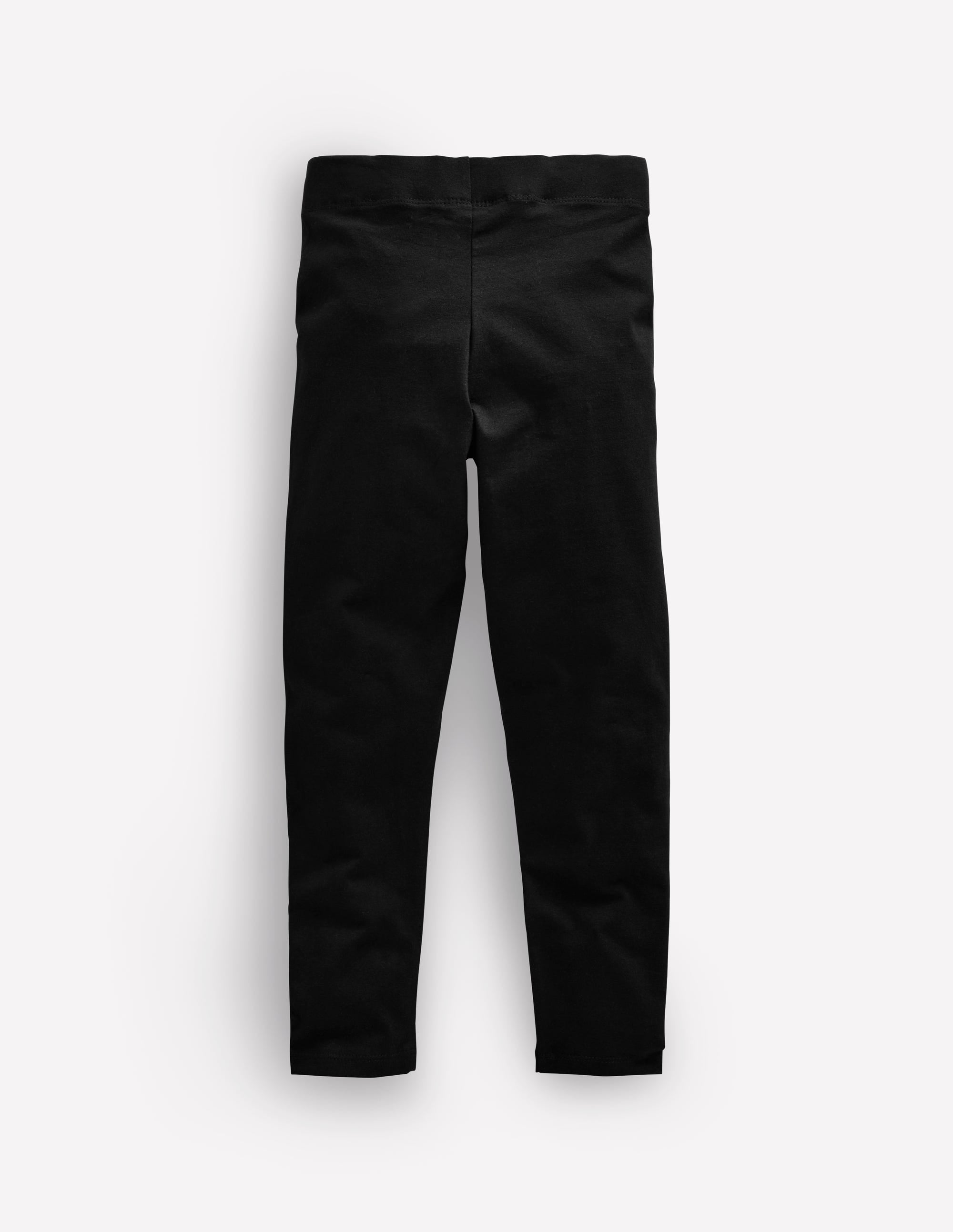 Einfarbige Leggings-Schwarz - Image 2