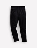 Einfarbige Leggings-Schwarz