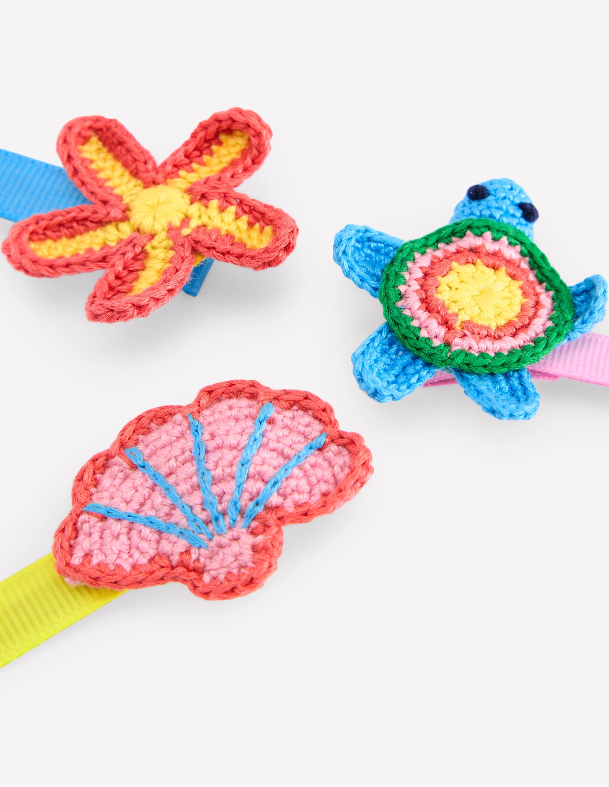 3 barrettes à cheveux-Motif sous-marin - Image 2