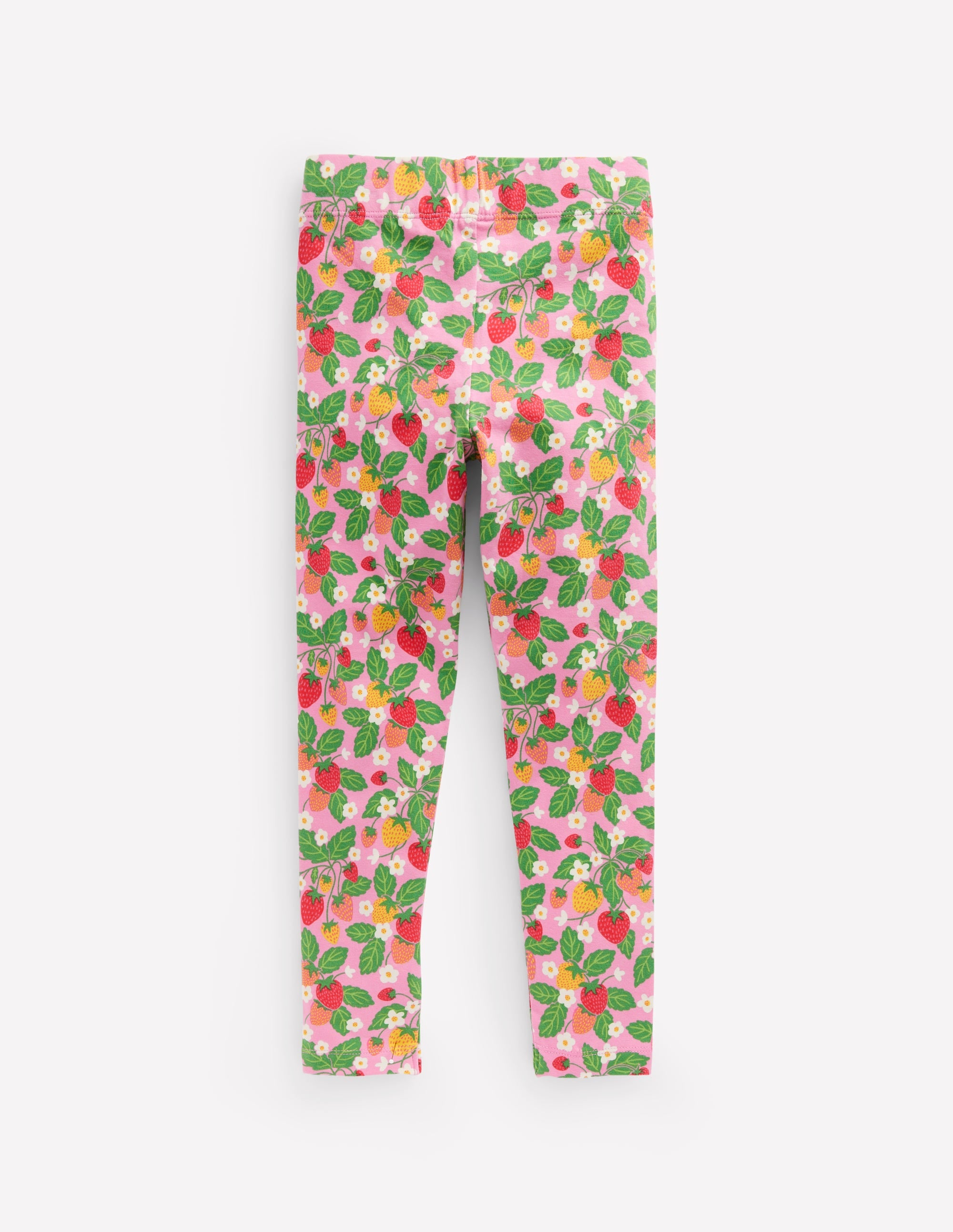 Lustige Leggings für jeden Tag-Kosmos-Rosa Erdbeer-Aufnäher - Image 2