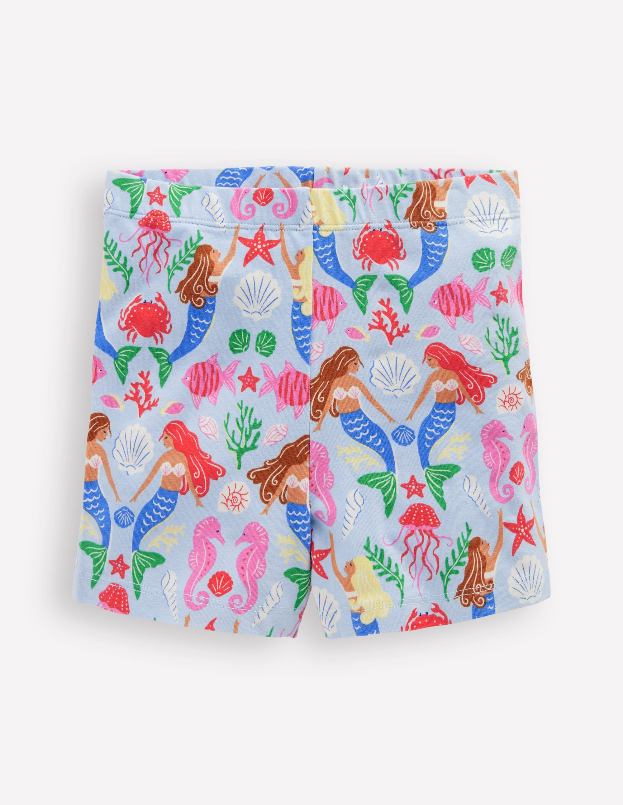 Short pour faire la roue-Sirène bleue - Image 1