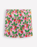 Short pour faire la roue-Lit de fraises rose cosmos