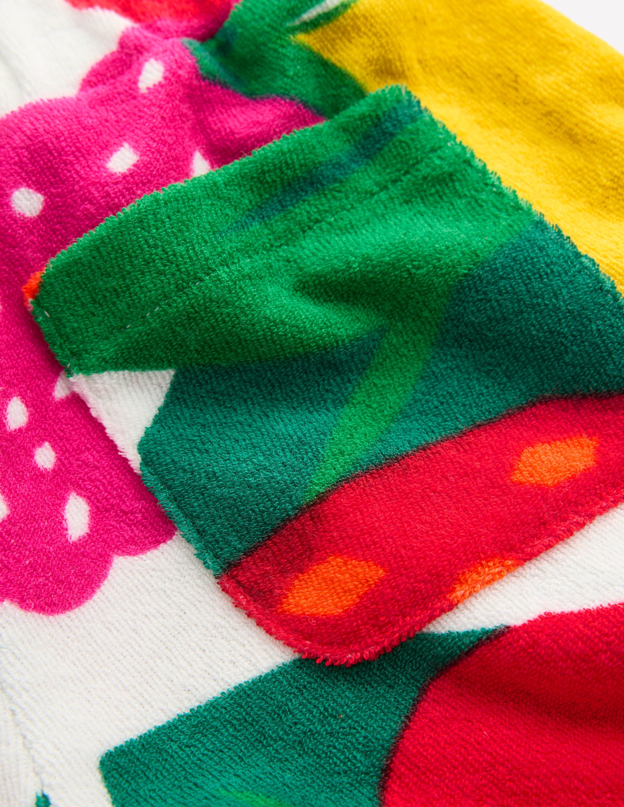 Frottee-Shorts mit Rüschensaum-Bunt Riesenfrüchte - Image 3