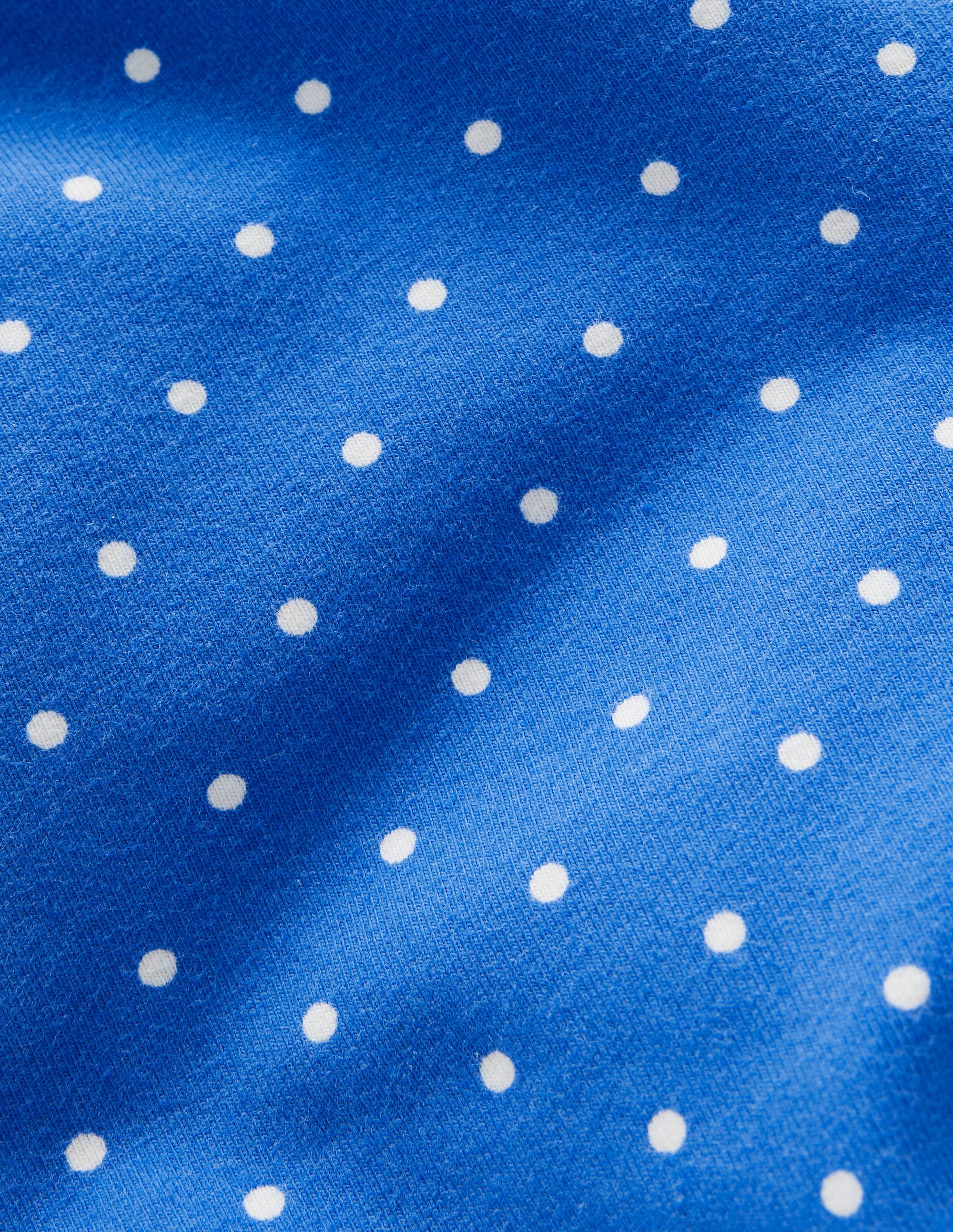 Lustige, verkürzte Leggings-Eisvogel-Blau Mini-Punkte - Image 3