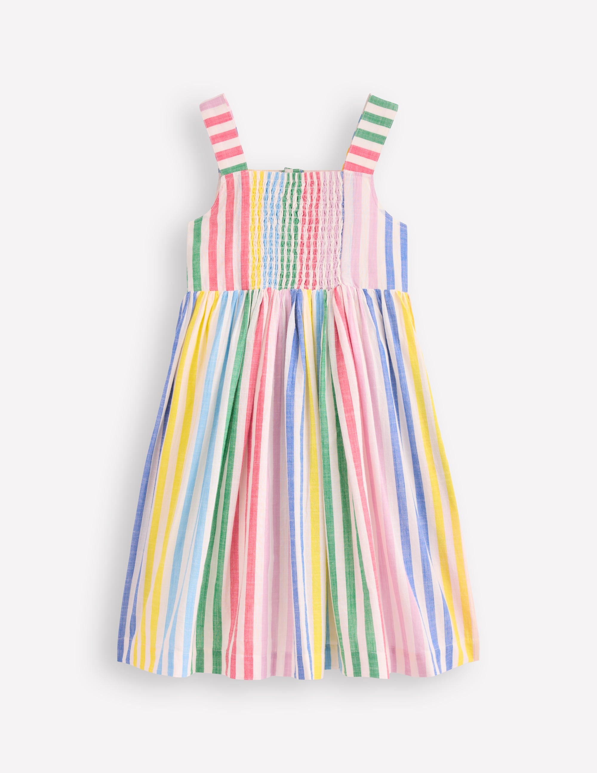 Robe Remy boutonnée-À Rayures Multicolores - Image 3