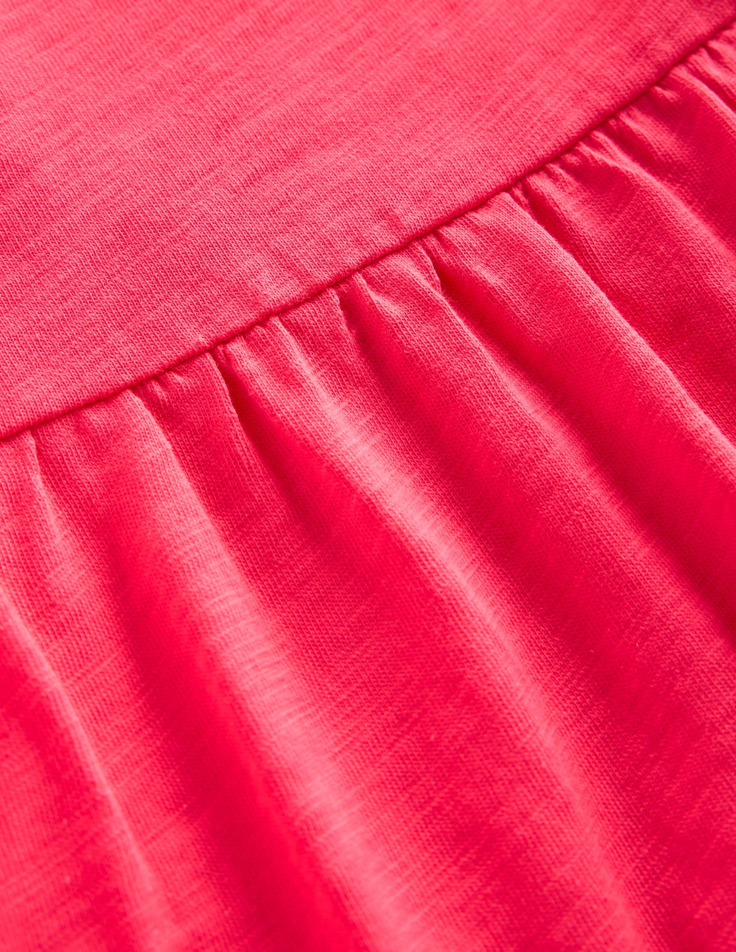 Ali Jerseykleid mit Bommelbesatz-Fandango-Rosa