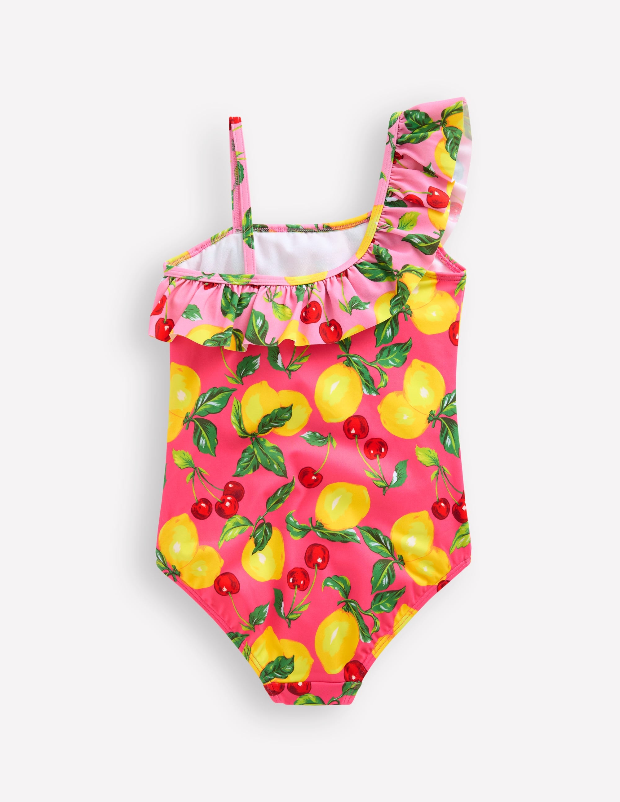 Maillot de bain Lila asymétrique-Citron et cerise pêle-mêle - Image 2