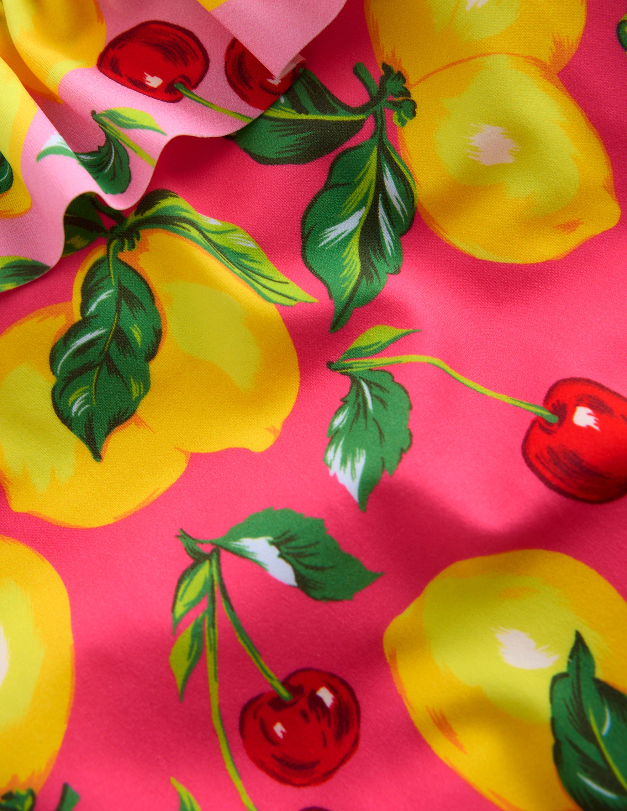 Maillot de bain Lila asymétrique-Citron et cerise pêle-mêle - Image 3